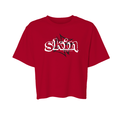 Women’s S/S Crop Tee | DERRY BERRY - Black