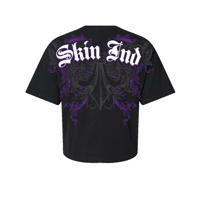 Women’s S/S Crop Tee | MALICE - Pink