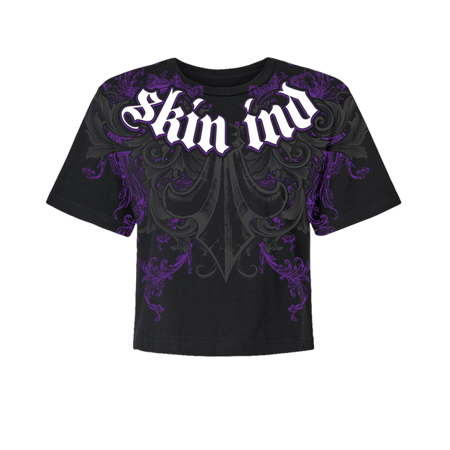 Women’s S/S Crop Tee | MALICE - Pink