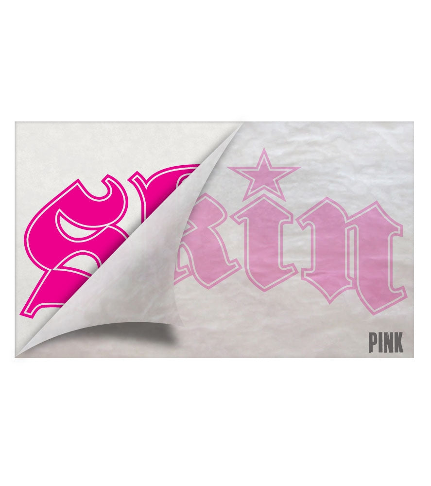 Gothic Die Cut Pink