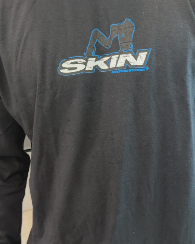 Men's L/S Tee Classic | ICON - Black (Blue)