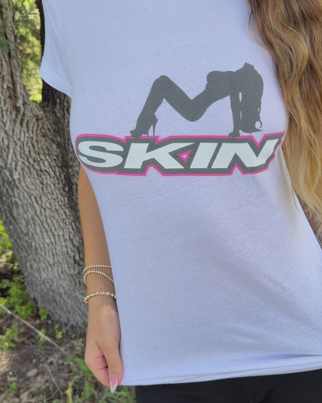 Women’s S/S Fitted Tee (Classic) | ICON - White